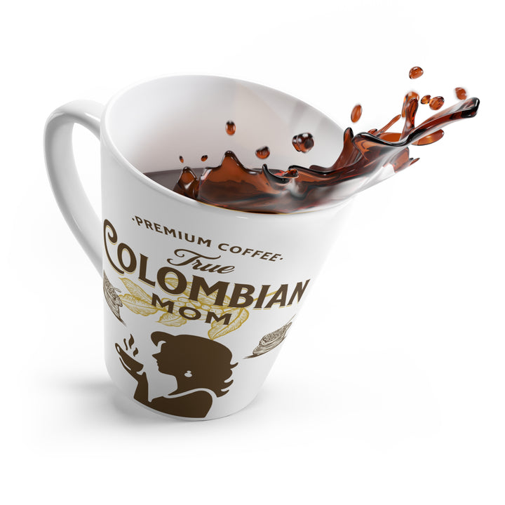 Latte Mug, Colombian mom